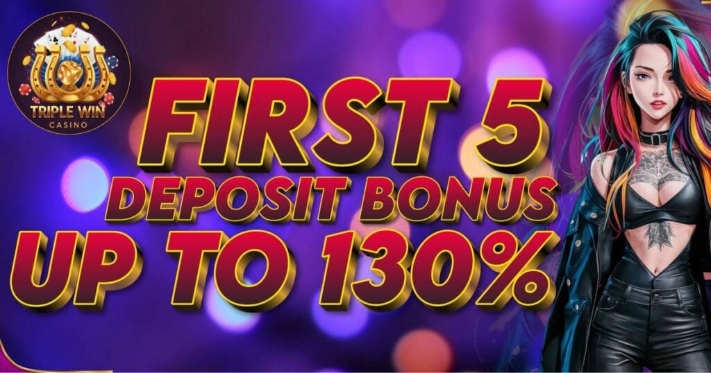 TripleWin888 5 Times First Deposit Bonus